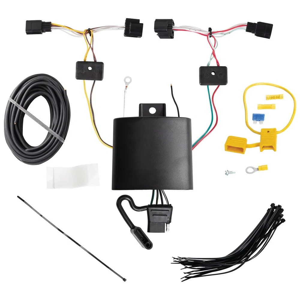 118839 – TEKONSHA Trailer Wiring Connector, T-One Connector Assembly With Circuit Protected Modulite HD Module 4-Way ...